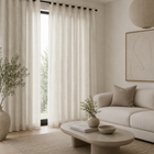 Missirri Natural Linen Blend Curtain
