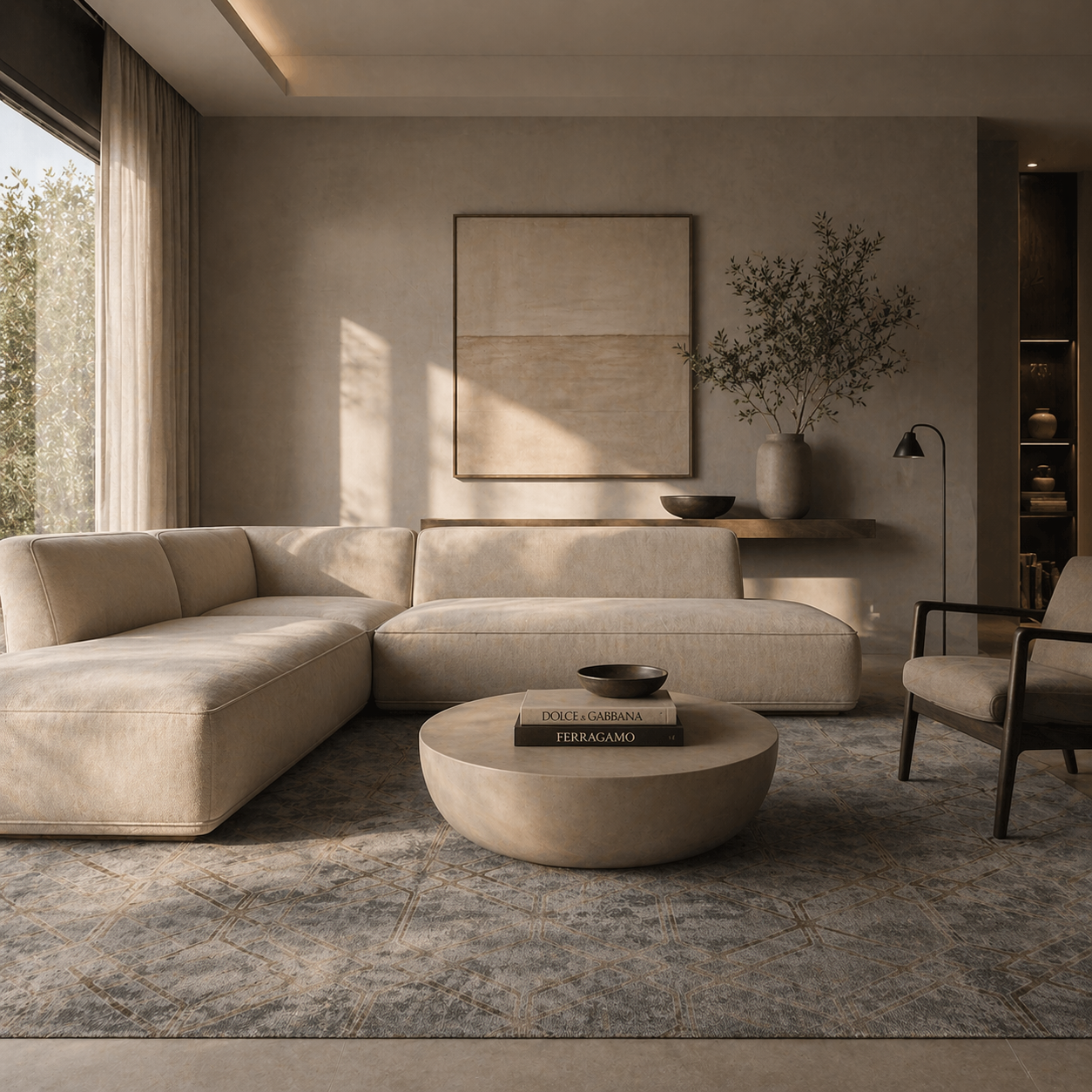 Metis 16135A- Grey/ Beige