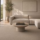Nostos Beige Textured Rug