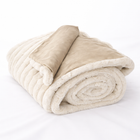 Bed Throw - Rochelle Cream (3m x 140cm)