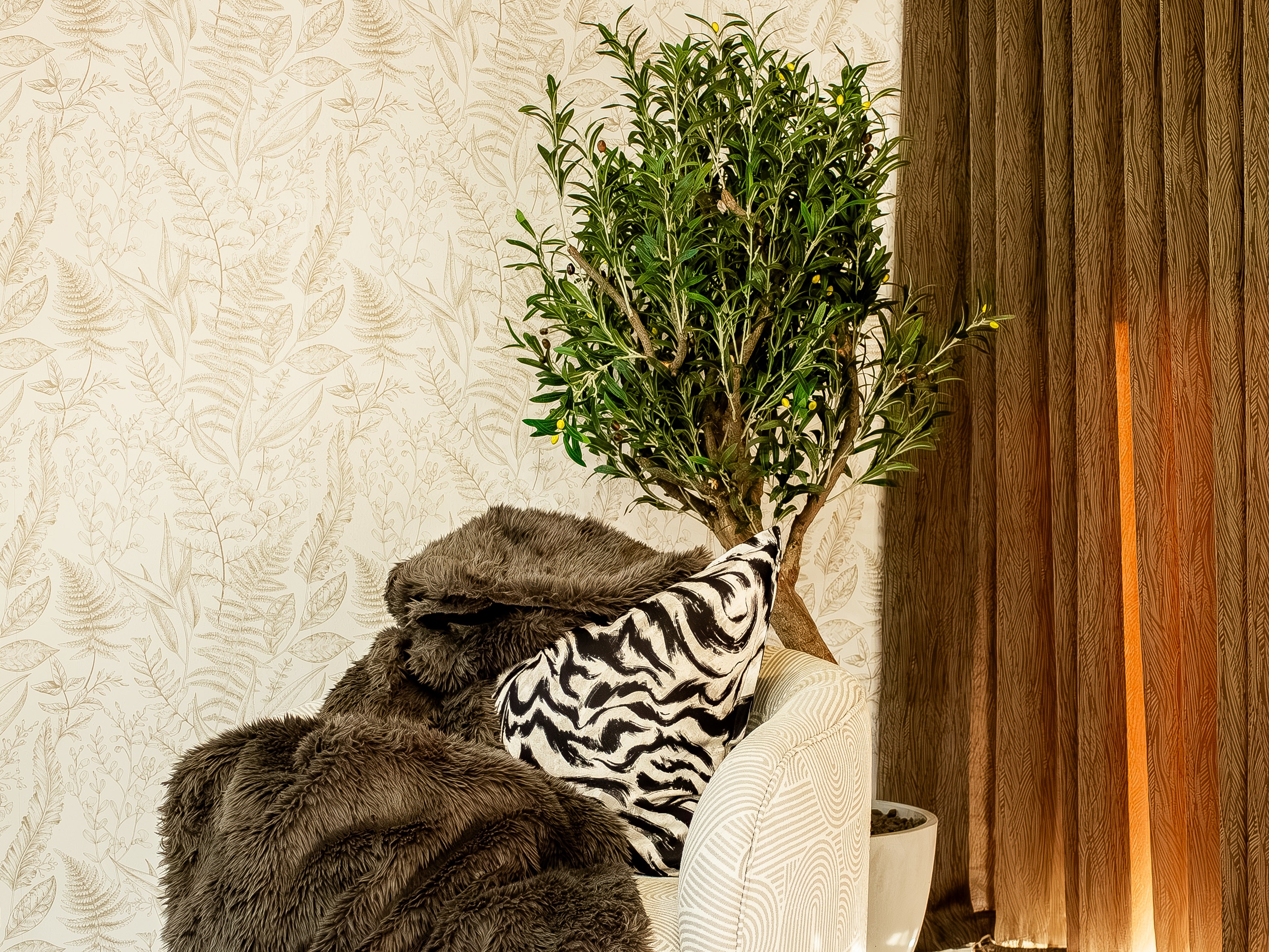 Bed Throw- Crofton Dark Grey