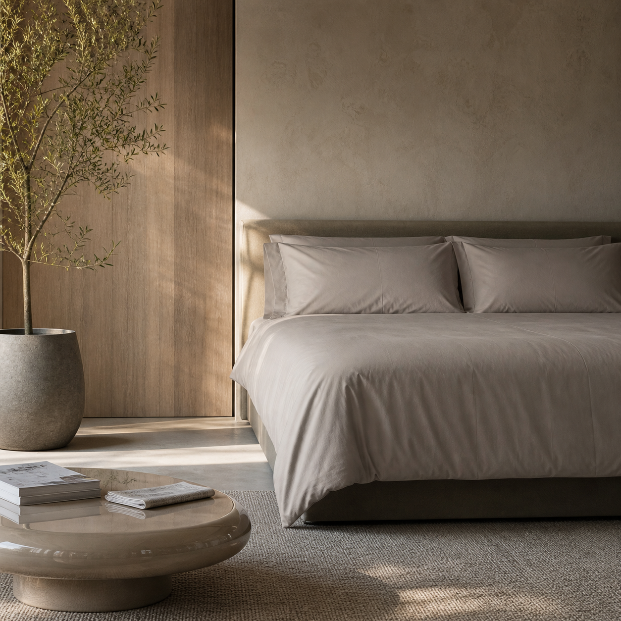 Plain Duvet Cover (With 40cm Flap)