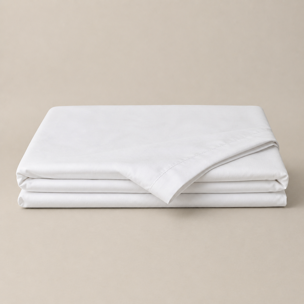 Egyptian Cotton Flat Sheet White 400 Thread Count